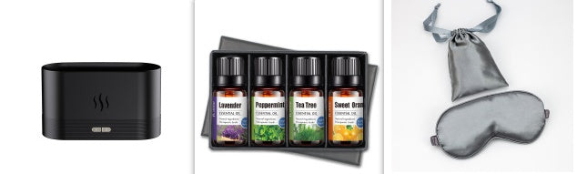 'The Flamme' Light Mist Humidifier Aromatherapy with Flame